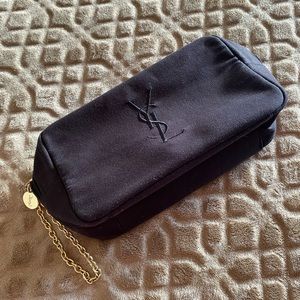 Authentic YSL cosmetic pouch